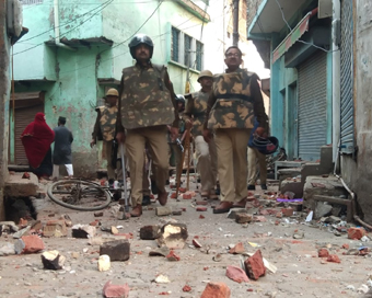 Aligarh CAA protest.