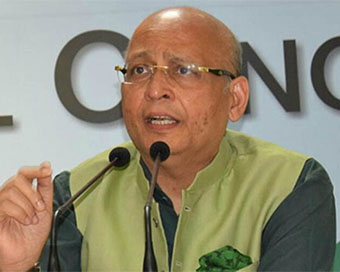 Congress Senior spokesperson Abhishek Manu Singhvi