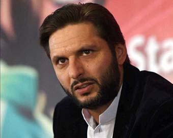 Former Pakistan captain Shahid Afridi