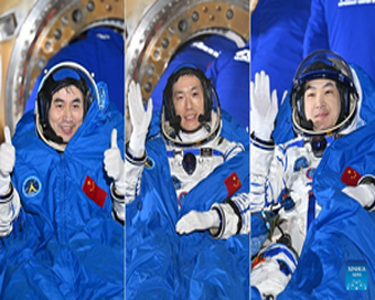 3 Chinese astronauts return to Earth after spending 192 days at Tiangong space station