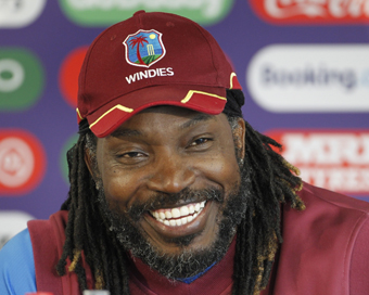 West Indies star Chris Gayle (file photo)