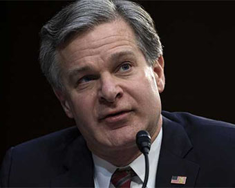 Federal Bureau of Investigation (FBI) Director Christopher Wray 