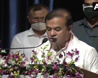 Himanta Biswa Sarma sworn-in as 15th Assam CM