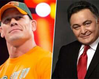 John Cena payed tribute to Rishi Kapoor