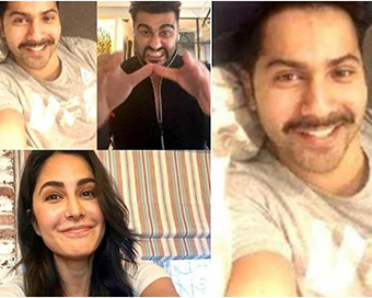 Katrina, Varun, Arjun bond over video call