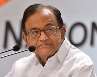 Former Finance Minister P. Chidambaram