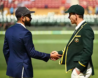 Virat Kohli and Tim Paine (file pic)