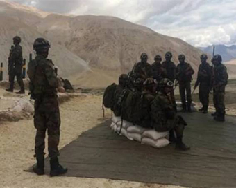 China sets up military base at Finger 5 of Pangong Lake