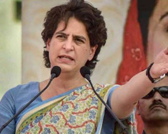 Congress General Secretary Priyanka Gandhi Vadra