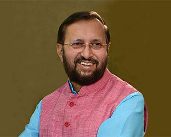 Union Minister of Information and Broadcasting Prakash Javadekar (file photo)