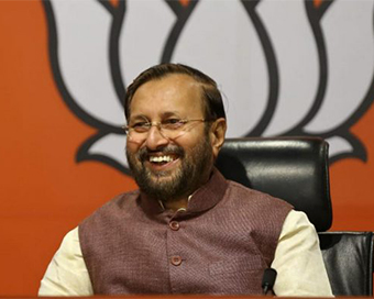 Union Minister for Information and Broadcasting Prakash Javadekar (file photo)