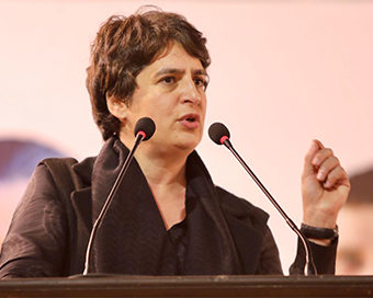  Congress General Secretary Priyanka Gandhi Vadra (file photo)