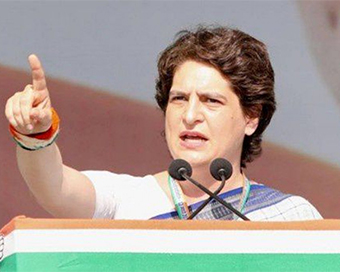 Congress General Secretary Priyanka Gandhi Vadra