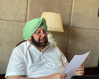 Punjab Chief Minister Amarinder Singh