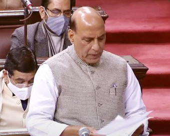 Defence Minister Rajnath Singh