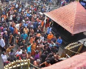 women register online for Sabarimala prayers (File photo)