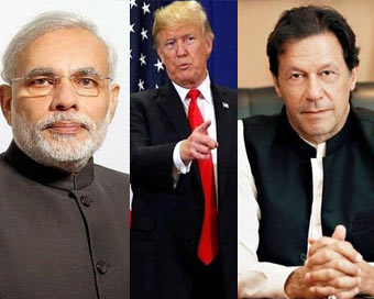 Trump again offers to help India-Pak on Kashmir