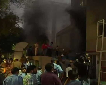 Fire in AIIMS Trauma Centre (file photo)