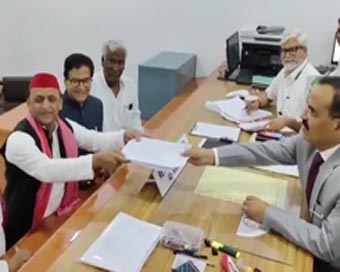 Akhilesh Yadav files nomination from Kannauj LS seat