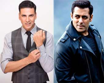 Akshay Kumar, Salman Khan in world