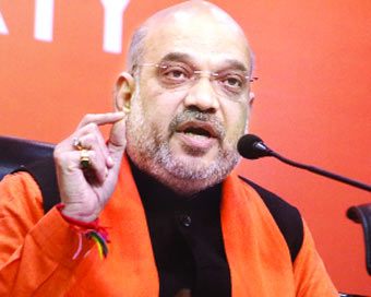 Kejriwal govt backs rioters: Shah to Delhi voters