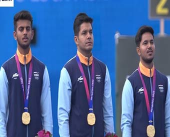 Asian Games: Abhishek, Ojas, Prathamesh win gold in Compound Men