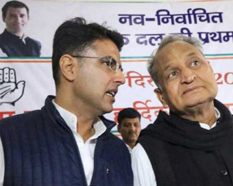 Rajasthan: Congress leaders meet Governor, stake claim to form government
