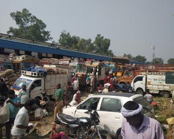 Azadpur Mandi in New Delhi