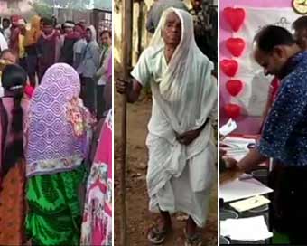 Polling underway in Chhattisgarh 