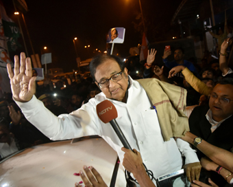 Former Finance Minister and senior Congress leader P. Chidambaram