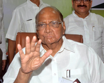 Congress President Sharad Pawar