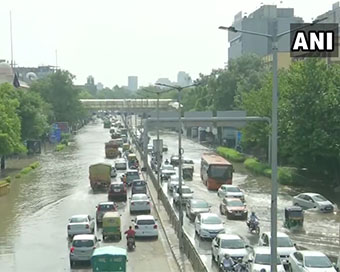 How rain turned Delhi houses into swimming pools