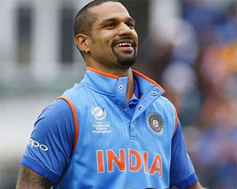  Indian cricketer Shikhar Dhawan 