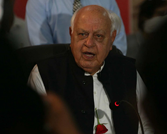 Srinagar MP Farooq Abdullah