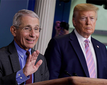 Donald Trump and Anthony Fauci