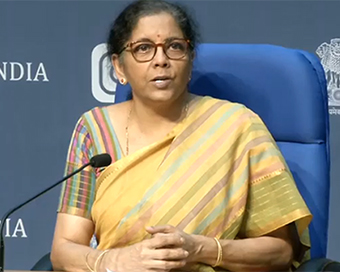 Union Finance Minister Nirmala Sitharaman