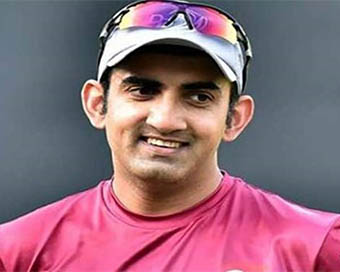 Former India cricketer Gautam Gambhir