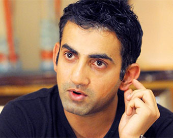 Former Indian cricketer Gautam Gambhir