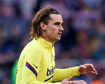 FC Barcelona striker Antoine Griezmann