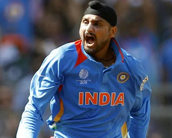 Indian spinner Harbhajan Singh 