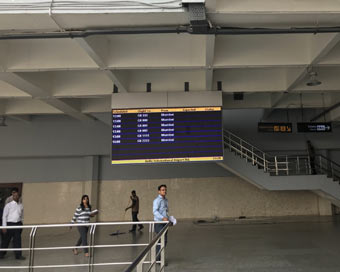  New Delhi: Terminal 2 of Indira Gandhi International Airport (IGI) that is set to be inaugurated on Sunday. (Photo: Rohit Vaid/IANS)