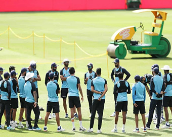 Indian team training