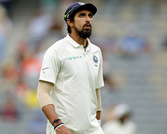 Senior Indian pacer Ishant Sharma