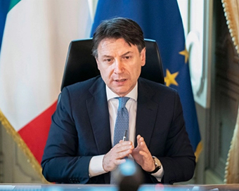 Italian Prime Minister Giuseppe Conte 