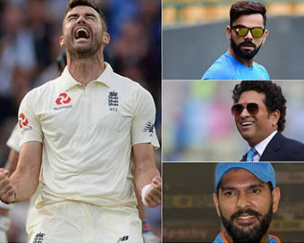 Indian cricket fraternity hails James Anderson