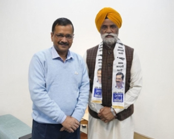 Joginder Singh Mann joins AAP