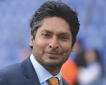 Former Sri Lankan captain Kumar Sangakkara