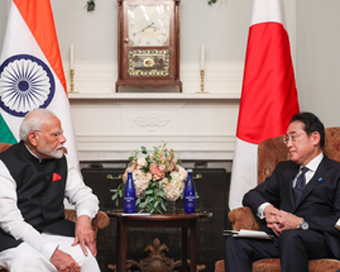 Prime Minister Narendra Modi and his Japanese counterpart Fumio Kishida