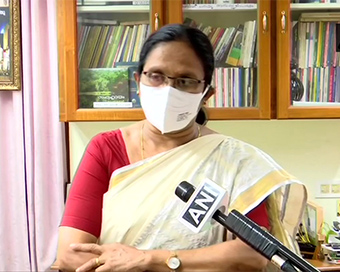 Former Health Minister K.K. Shailaja 