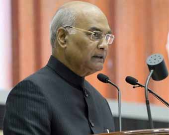 President Ram Nath Kovind (file photo)